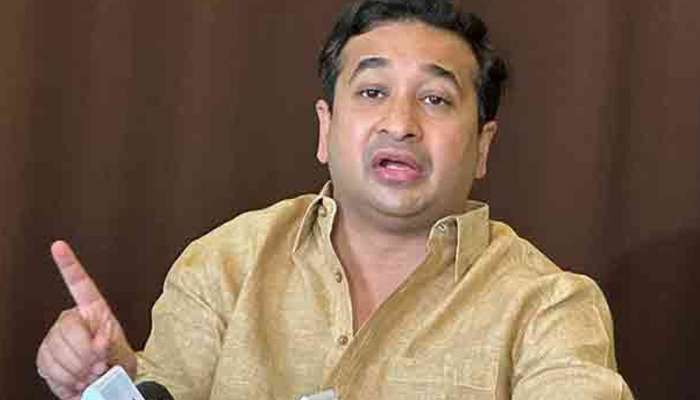 &#039;ती&#039; व्हिडीओ क्लिप अजूनही मोबाईलमध्ये सेव्ह, बदला घेतल्यानंतरच डिलीट करणार; नितेश राणेंचा जाहीर इशारा