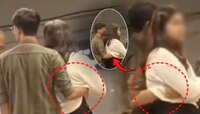 मेट्रो स्टेशनवर अश्लील चाळे! त्याने तिच्या टी-शर्टमध्ये हात घातला अन्... Video Viral