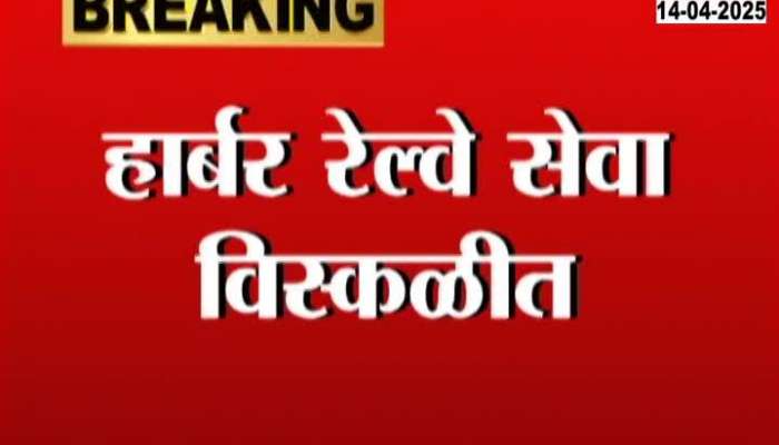 Harbour train service disrupted, CSMT delays vehicles going to Panvel