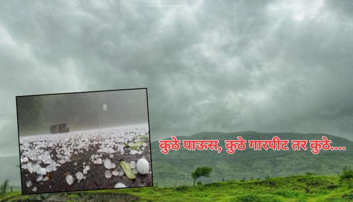 राज्यात दोन दिवस अवकाळी पावसाचा IMD चा इशारा; अनेक भागात गारपीट