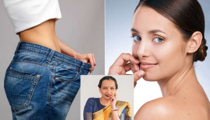 Weight Loss करताना चेहरा काळवंडतो का? ऋजुता दिवेकरने सांगितलं Glow Skin सोबत कसं कराल वजन कमी Weight Loss करताना चेहरा काळवंडतो का? ऋजुता दिवेकरने सांगितलं Glow Skin सोबत कसं कराल वजन कमी