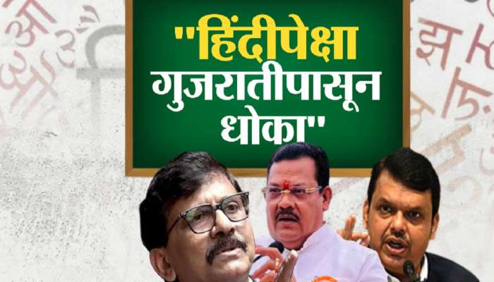 महाराष्ट्रात हिंदीपेक्षा गुजरातीपासून मराठीला धोका! हिंदी सक्तीविरोधात मोठा दावा