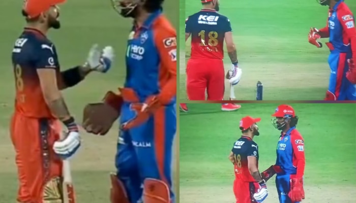 IPL 2025: भर मैदानात विराट आणि कोहली केएल राहुल भिडले! वादावादीचा Video Viral 