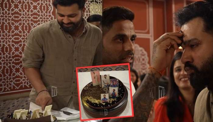 जयपूरमध्ये दणक्यात झालं रोहित शर्माचं बर्थडे सेलिब्रेशन, मुंबई इंडियन्सने शेअर केला Video 