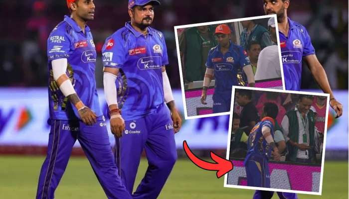 अरे हे आयपीएल आहे की गल्ली क्रिकेट! &#039;या&#039; कारणामुळे MI VS RR सामना बराचवेळ थांबला 