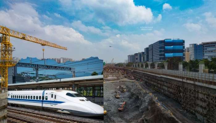 समुद्राच्या पोटातून धावणार बुलेट ट्रेन, BKC तील स्थानकाची पहिली झलक, पाहा Video