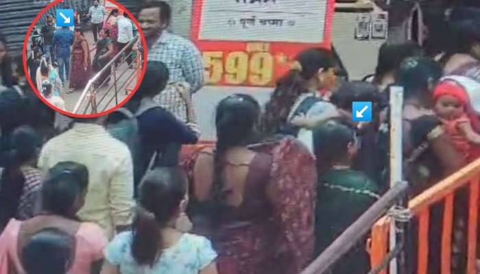 पुणे - दगडूशेठ हलवाई गणपती मंदिर परिसरात धक्कादायक प्रकार; CCTV त सगळा घटनाक्रम कैद, दोन महिलांनी... पुणे - दगडूशेठ हलवाई गणपती मंदिर परिसरात धक्कादायक प्रकार; CCTV त सगळा घटनाक्रम कैद, दोन महिलांनी...