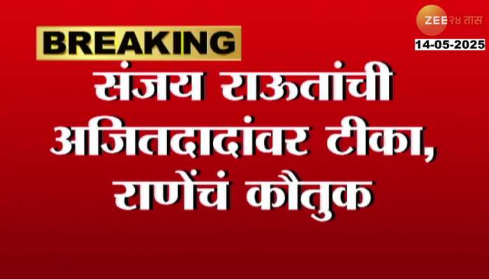 MP Sanjay Raut Target Ajit Pawar And Praise Narayan Rane Raj Thackeray