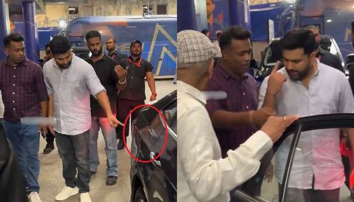 तुझं डोकं ठिकाणावर असतं का? कारवरील डेंट पाहून लहान भावावर भडकला रोहित शर्मा, Video Viral