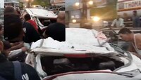 वडिलांच्या अंत्यसंस्कारासाठी जाताना काळाचा घाला; जगबुडी नदीत कार कोसळून 5 जणांचा मृत