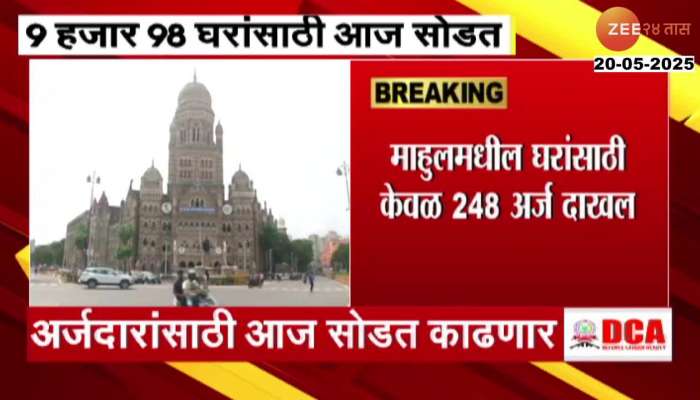 Mumbai Mahapalika Employee Mahul Housing Lottery Draw Today