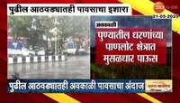 पुण्यातील धरणांच्या पाणलोट क्षेत्रात मुसळधार पाऊस