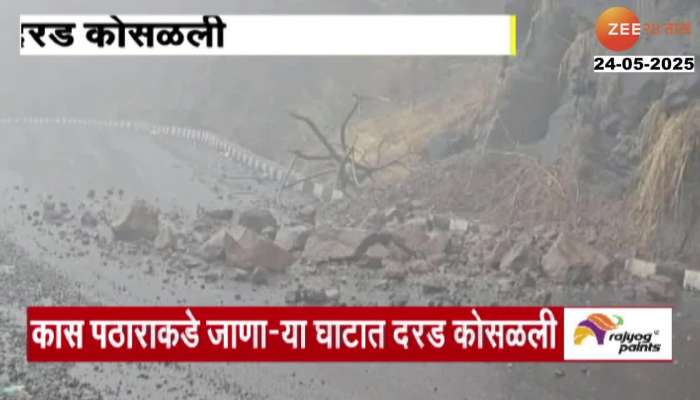 Satara Landslide On Way To Kas Pathar