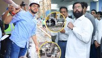 Mumbai Rain: 'भ्रष्टनाथ शिंदेंमुळेच...', आदित्य ठाकरेंचा एकनाथ शिंदेवर गंभीर आरोप, म