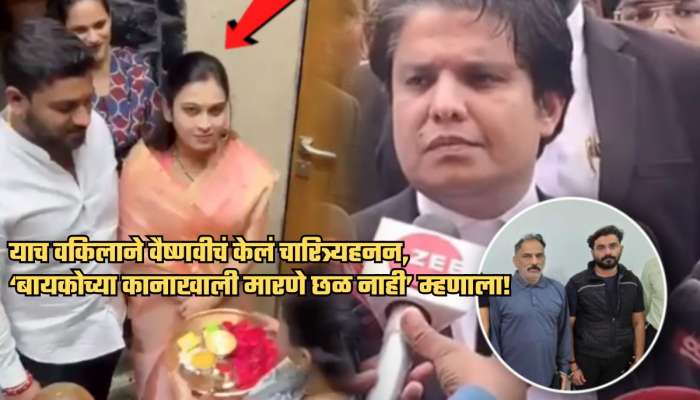 हगवणेच्या वकिलाचा खळबळजनक क्राइम रेकॉर्ड उघड! सरकारी वकिलाची कॉलर पकडून...
