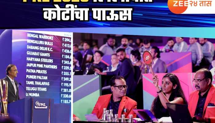 आयपीएलप्रमाणे PKL 2025 लिलावात कोटींचा पाऊस! &#039;हे&#039; आहेत पहिल्या दिवसाचे टॉप 5 महागडे खेळाडू