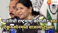 स्पेनमध्ये विचारलं,'भारताची राष्ट्रभाषा कोणती?' DMK नेत्याचे उत्तर ऐकून टाळ्या वाजतच