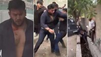 गुंडगिरीचा कहर! आधी मारलं नंतर रक्तबंबाळ अवस्थेत थारने उडवून गटारात फेकलं; VIDEO त क