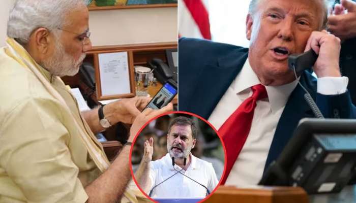 'ट्रम्पनी फोनवर म्हटलं नरेंदर सरेंडर....', राहुल गाधींचा PM नरेंद्र मोदींना टोला, म्हणाले 'भाजपा-RSS वाले जरा दबाव टाकला की....'
