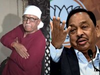 'परत बोललात तर उलट्या करायला लावेन,' नारायण राणेंच्या धमकीनंतर प्रकाश महाजनांनी थोपट
