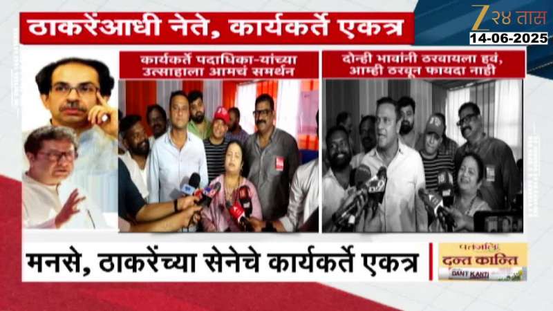 MNS ShivSena UBT Karykarta Yuti maharashtra Politics