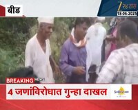 बीडमध्ये 2 गटांमध्ये जबर हाणामारी; कानडी घाट परिसरात महिलेला बेदम मारहाण