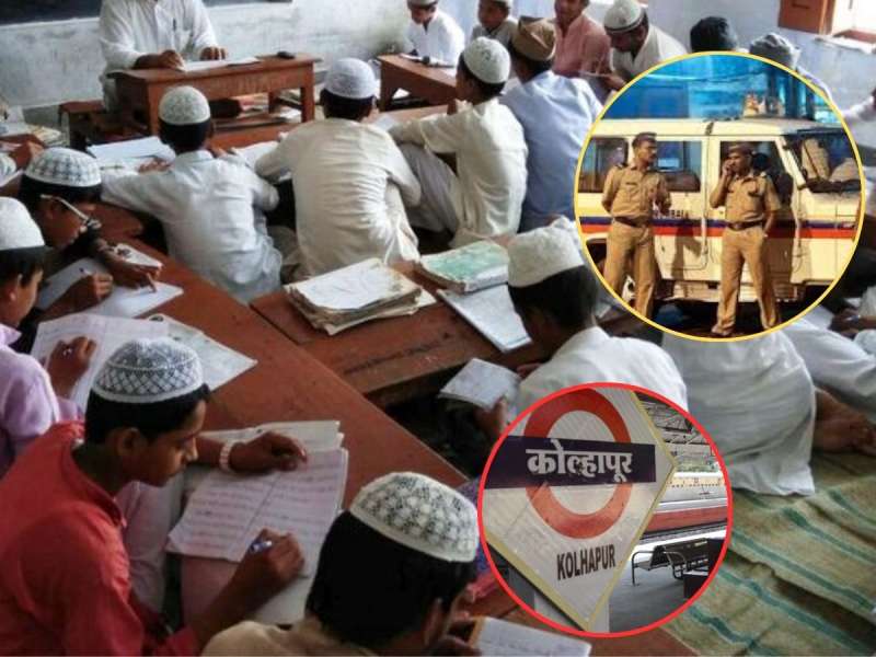 रात्रीच्या अंधारात अल्पवयीन मुलाच्या तोंडात गोळा कोंबला अन् नंतर...; कोल्हापूरच्या मदरशामधील CCTV पाहून पोलीस हादरले