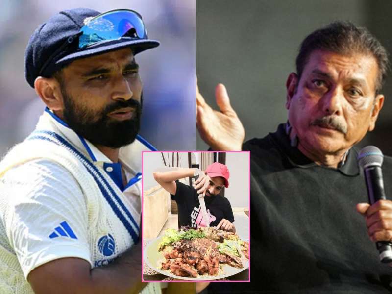 'ही घ्या तुमची प्लेट, मला नको तुमची बिर्याणी,' अन् मोहम्मद शमी रवी शास्त्रींवर संतापला, मॅचनंतर म्हणाला 'तुम्ही नेहमी...'
