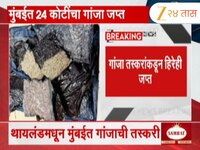 मुंबई विमानतळावर 24 कोटींचा गांजा जप्त; सीमाशुल्क विभागाकडून 3 गांजा तस्करांना अटक