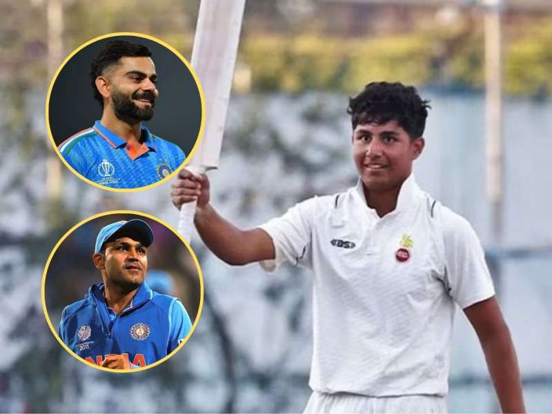 सेहवागचा मुलगा अन् कोहलीचा पुतण्या एकाच लीगमध्ये खेळणार; लिलावाकडे सर्वांचं लक्ष