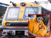 'हातात सामान आहे, जरा बाळाला घ्या' सहप्रवाशाकडे बाळ देत CSMT-पनवेल लोकलमधून महिला