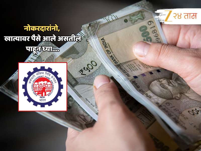 कोट्यवधी पगारदारांसाठी आनंदाची बातमी; खात्यावर जमा झालीये व्याजाची रक्कम, असं करा Check 
