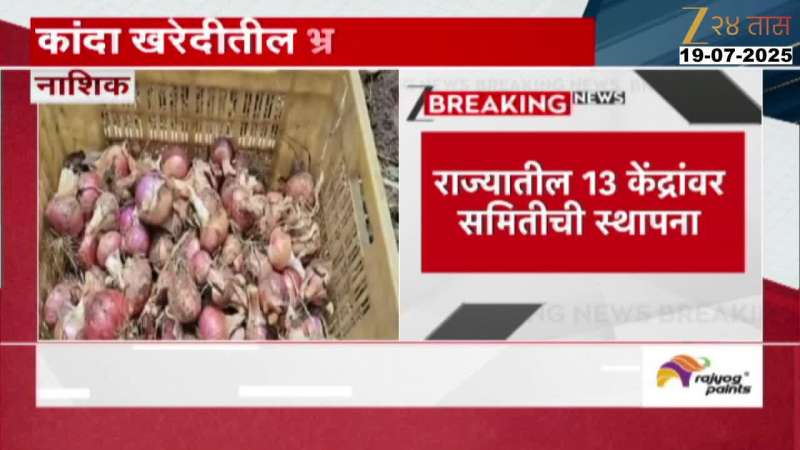  Maharashtra Govt Big Decision Forms Committee At Nafed And NCERT Onion Purchasing Centre