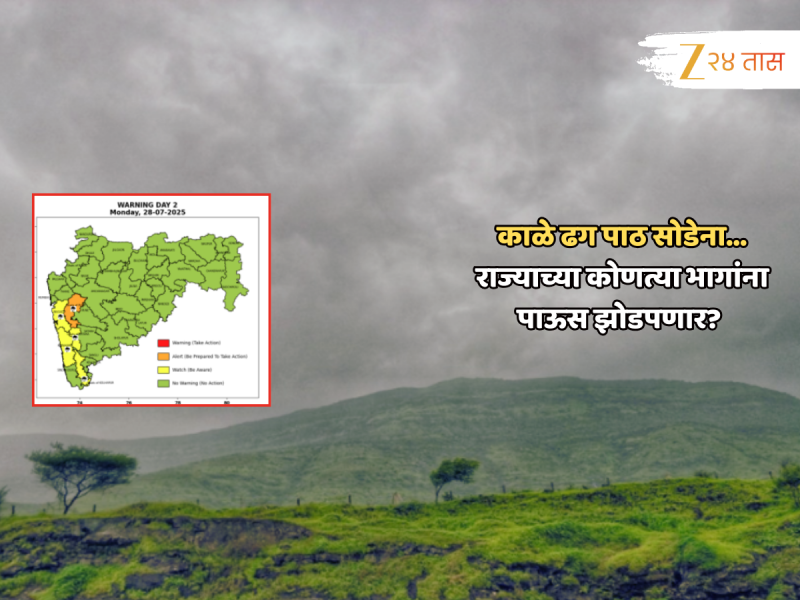 Maharashtra Weather News : कुठे रिपरिप, तर कुठे सणसणीत मारा.... मुंबईपासून मराठवाड्यापर्यंत कसं असेल पर्जन्यमान? 