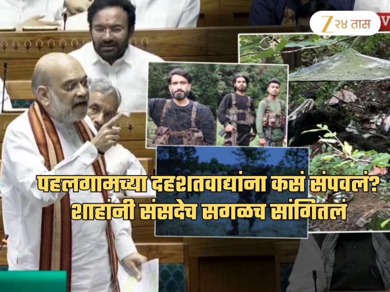 2 महिने रेकी, पहाटे 4.46 वाजता...; पहलगामच्या दहशतवाद्यांना कसं संपवलं? शाहांनी सांगितला घटनाक्रम 