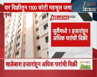 मुंबईतील साडेबारा हजारांहून अधिक घरांची विक्री; महसूलमध्ये मोठी वाढ 