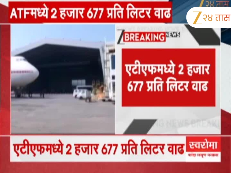 आजपासून विमान प्रवास महागणार; ATFमध्ये 2 हजार 677 प्रति लिटर वाढ
