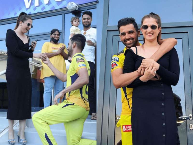 IPL सामन्यात केलं गर्लफ्रेंडला प्रपोज, धोनी होता लव्ह गुरु, ऐका दीपक चहरची भन्नाट लव्हस्टोरी 