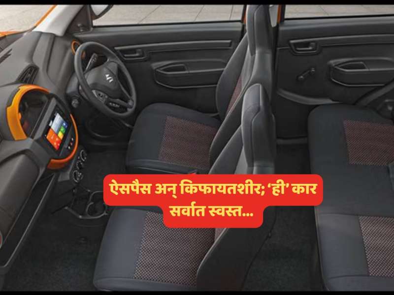 भारतातील सर्वात स्वस्त कार; GST दरांमधील बदलांनंतर किंमत फक्त 'इतक्यांवर', कर्जाचीही चिंता नको... 