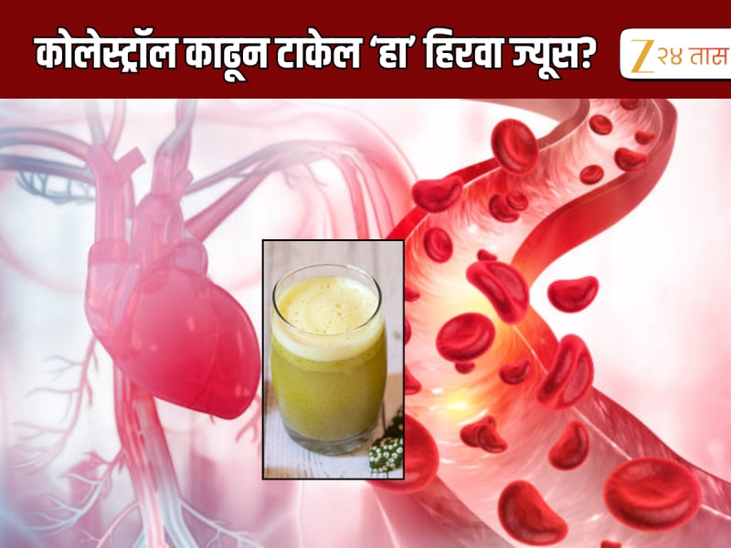रक्ताच्या नसांमधून साफ होईल कोलेस्ट्रॉल, आयुर्वेदाने सांगितला उपाय, फक्त हा ज्यूस न चुकता प्या
