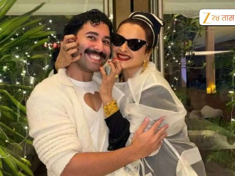 ऑरी आणि एव्हरग्रीन रेखाची मस्ती, सोशल मीडियावर व्हायरल होतोय 'हा' VIDEO 