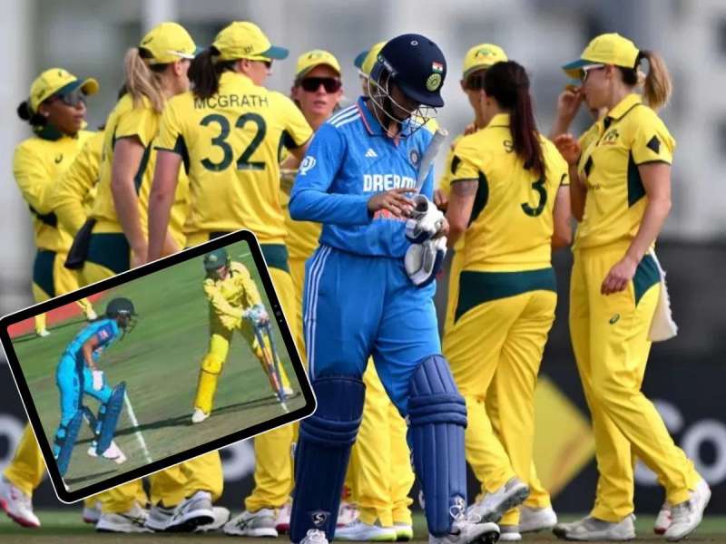 IND VS AUS: भर सामन्यात अचानक कर्णधार हरमनप्रीत हरलीनवर का संतापली? मैदानावरच...