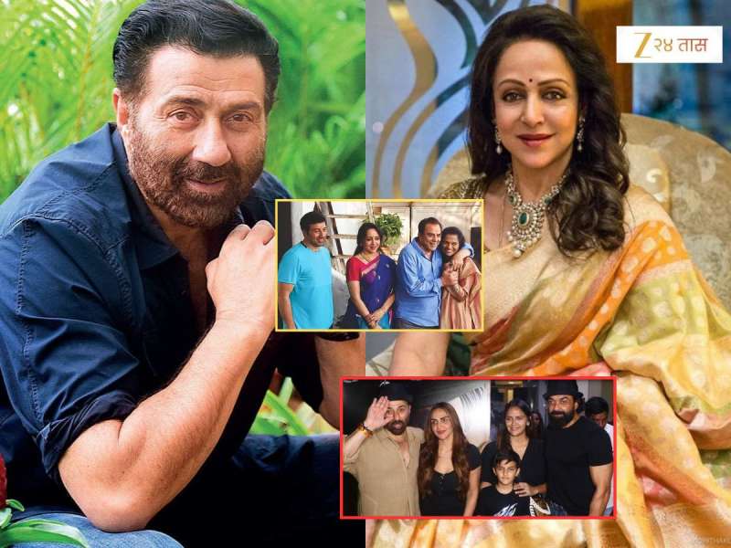 धर्मेंद्र नव्हे तर 'या' व्यक्तीमुळे सनी देओल आणि हेमा मालिनी एकमेकांशी बोलू लागले; दशकानंतर आई म्हणून स्विकारलं, 'मी सनीला...'