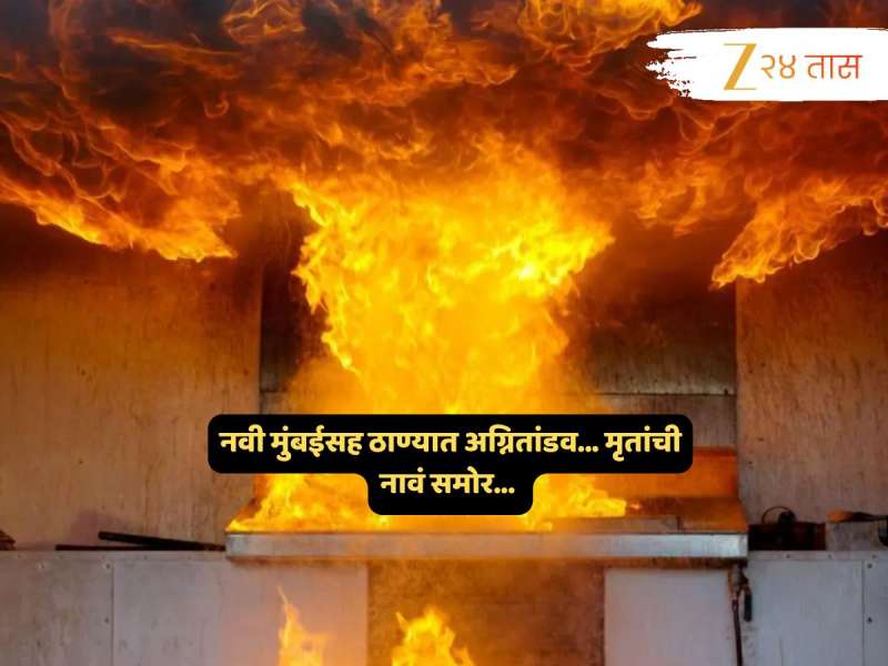 भयंकर! नवी मुंबईसह ठाण्यात अग्नितांडव; घटनाक्रम वाचून मन विचलित होईल... 