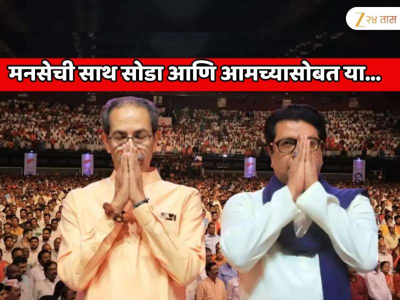 मनसेची साथ सोडा आणि आमच्यासोबत या... महाराष्ट्रातील मोठ्या पक्षाची ठाकरेंच्या शिवसेनेला ऑफर 