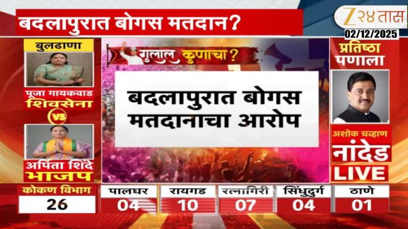 Badlapur Womens Allegation fraud voters latest update