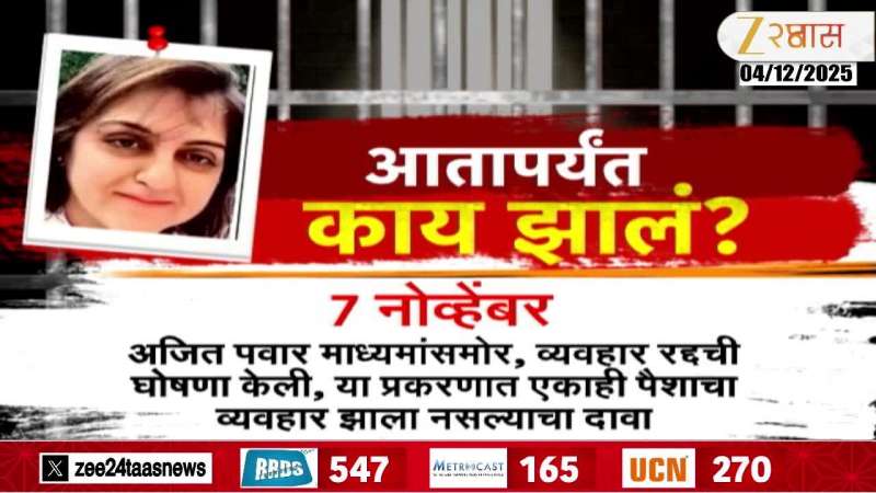 Anjali Damania On Sheetal TejwaniArrest In Pune Land Deal Case Marathi News