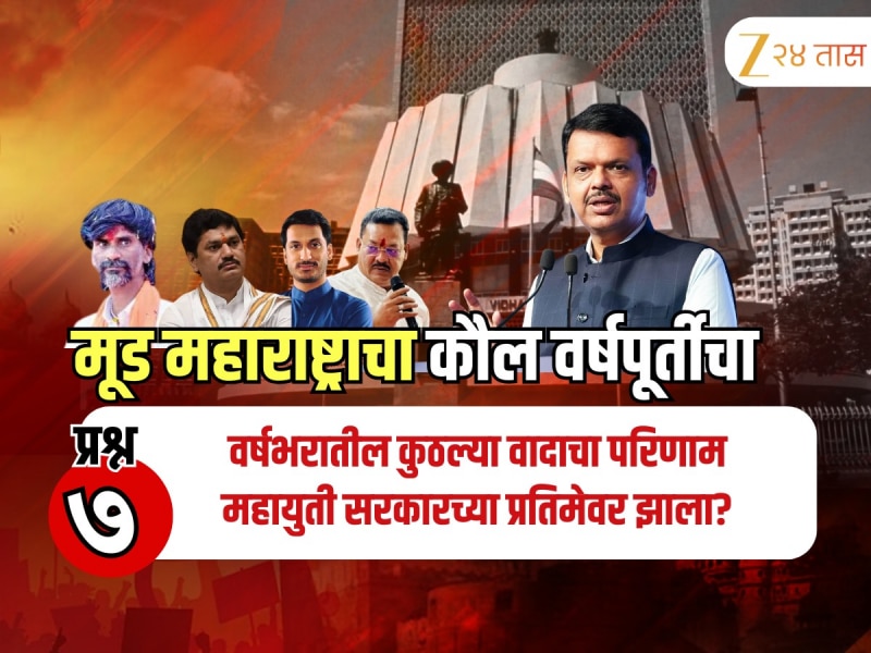 Maharashtra Politics 2025 : वाल्मिक कराड की पुणे जमीन प्रकरण? महाराष्ट्राची जनता म्हणते 'या' वादामुळे महायुती सरकारच्या प्रतिमेवर परिणाम 