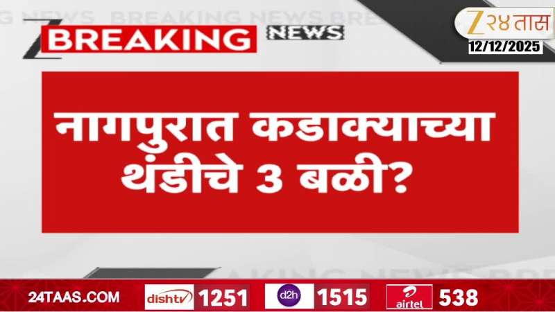 Nagpur Three Senior Citizens Passed Away Of Severe Cold Climate