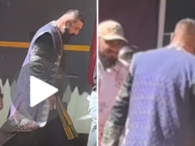 संजय दत्त 'राजा शिवाजी' सिनेमात साकारणार अफजल खानाची भूमिका, समोर आला पहिला लूक... VIDEO 